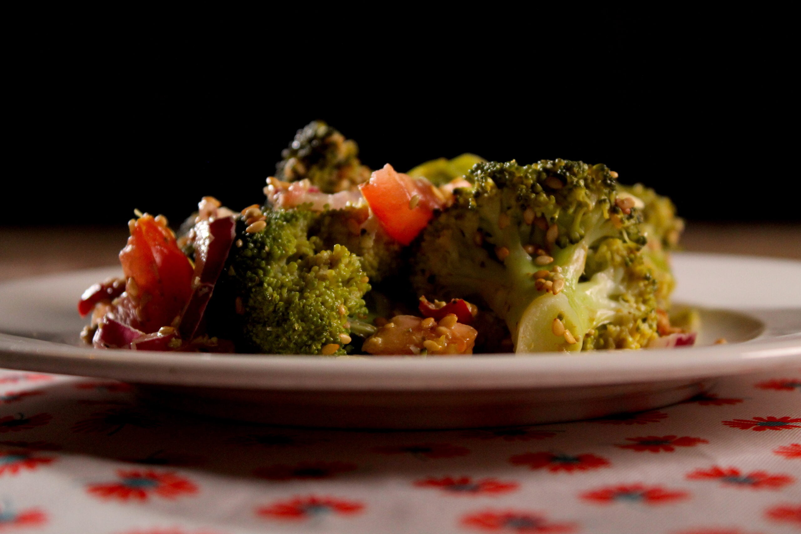 Asian broccoli salad