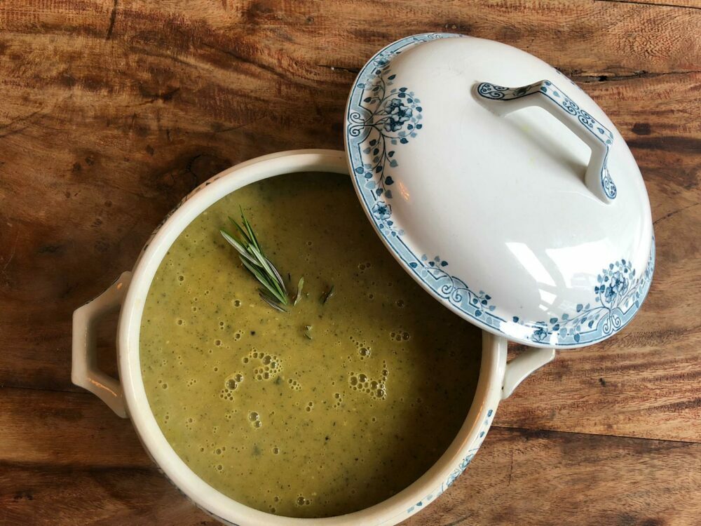 Courgette soup