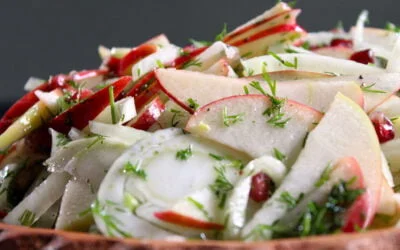 Apple fennel salad