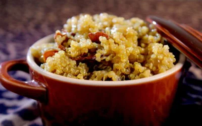 Quinoa Risotto met Paddestoelen