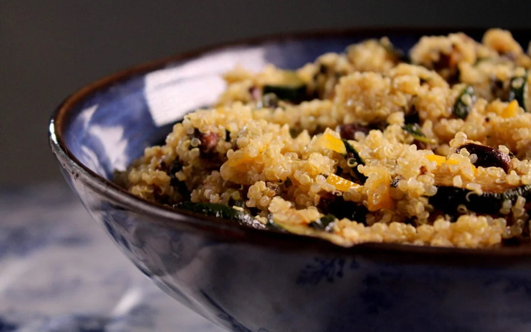 Quinoasalade met courgette en…
