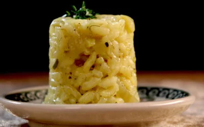 Creamy Fennel Garlic Risotto