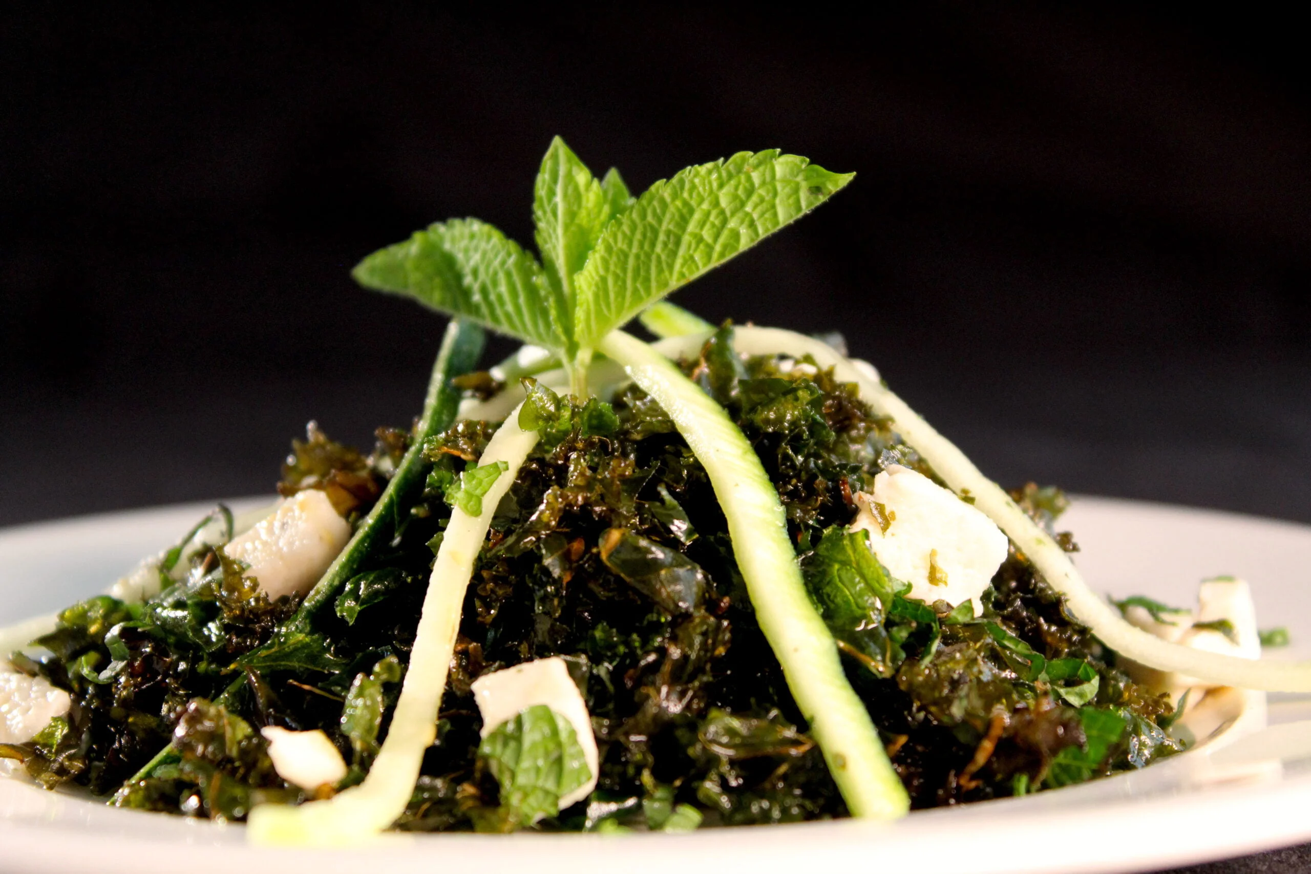 Knapperige boerenkoolsalade