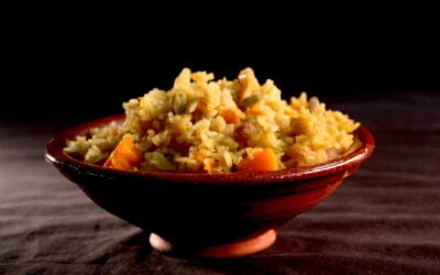 Pompoenpilav