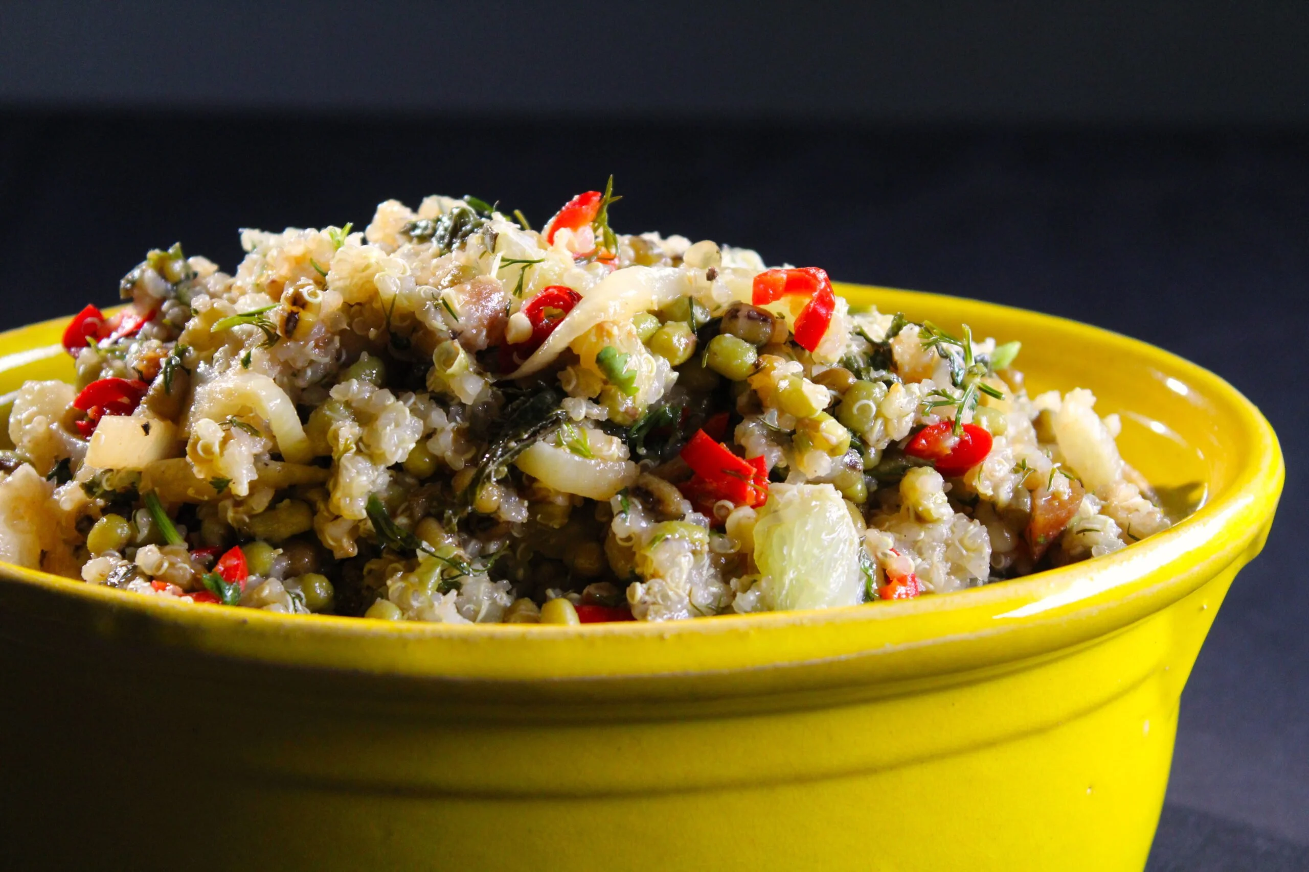 Quinoa venkel salade