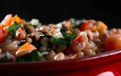 Black eyed peas salade