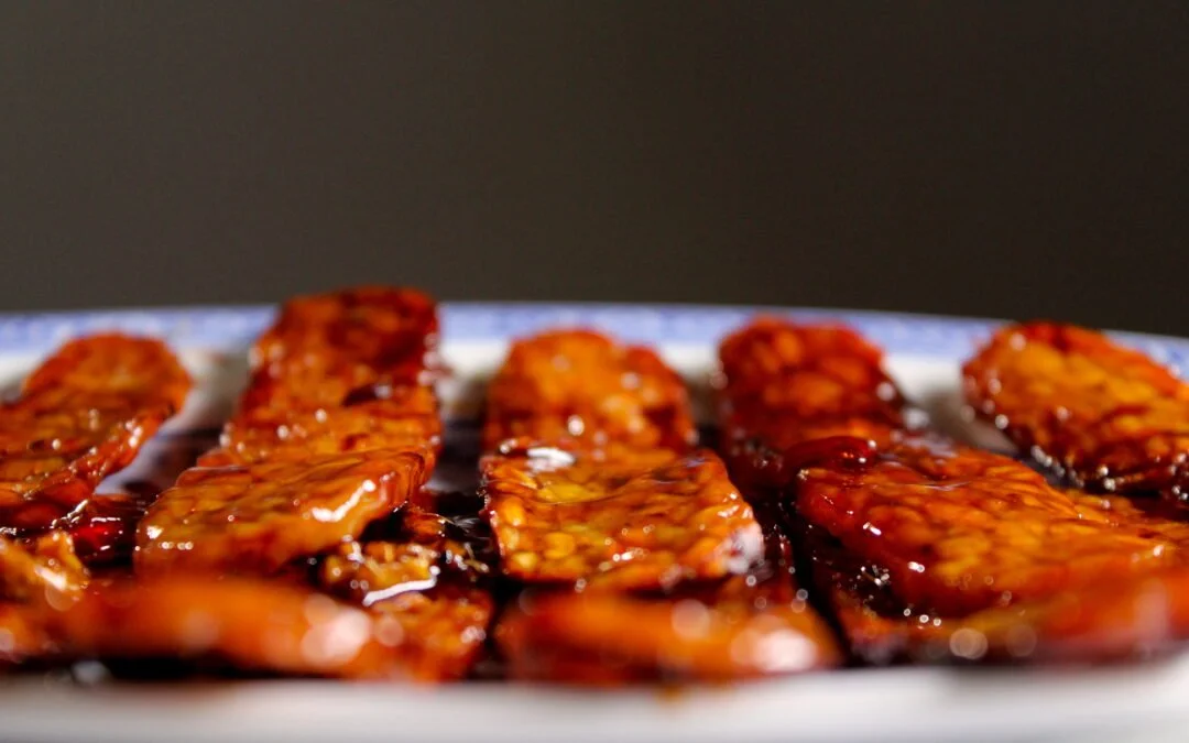 Sticky tempeh
