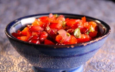 Tomaat granaatappelsalade