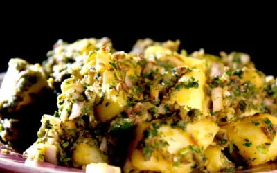 Spicy Moroccan potato salad