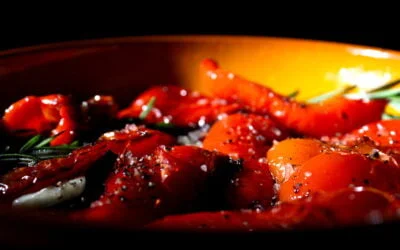 Fried red pepper