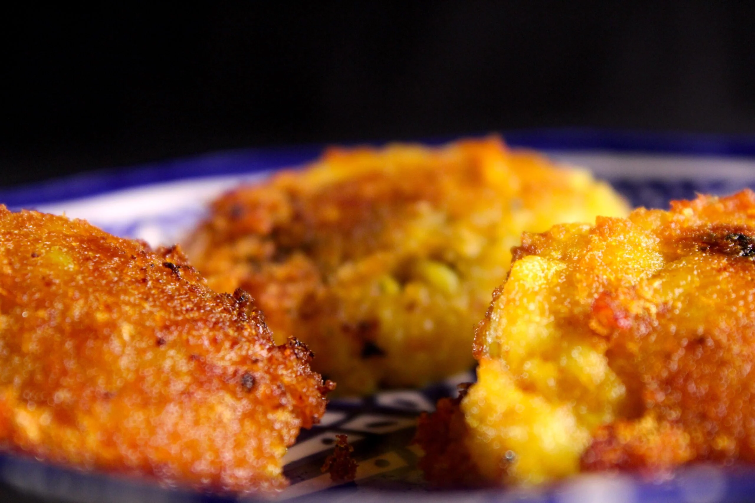 Pikante aardappelkoekjes