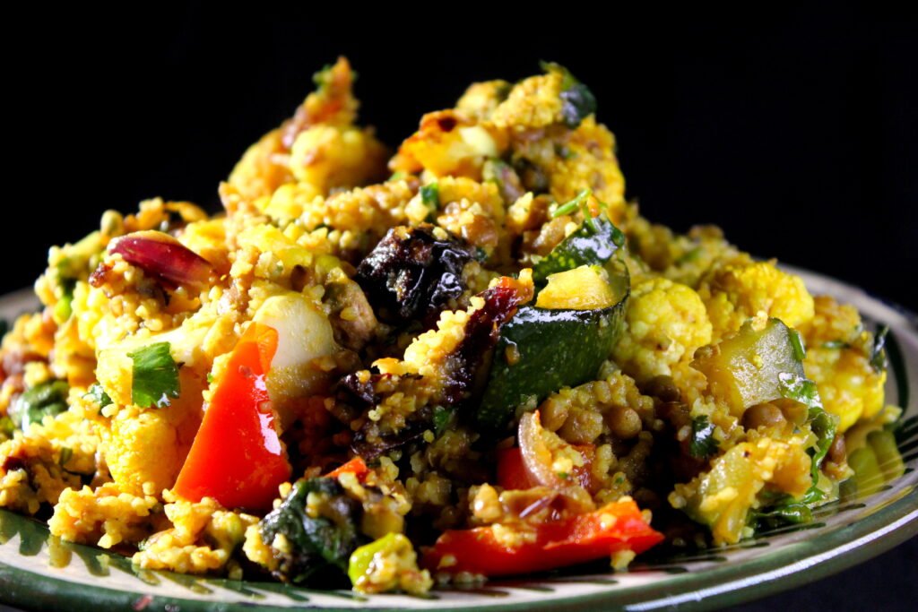 Bulgur Pilav Met Bloemkool En Abrikozen - A-la-Damaris