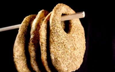 My Lebanese ‘kaak’ with za’atar