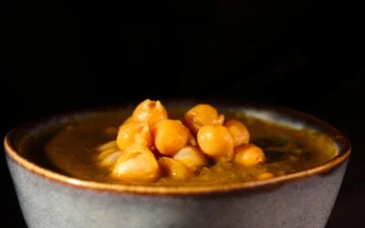 Moroccan spinach soup