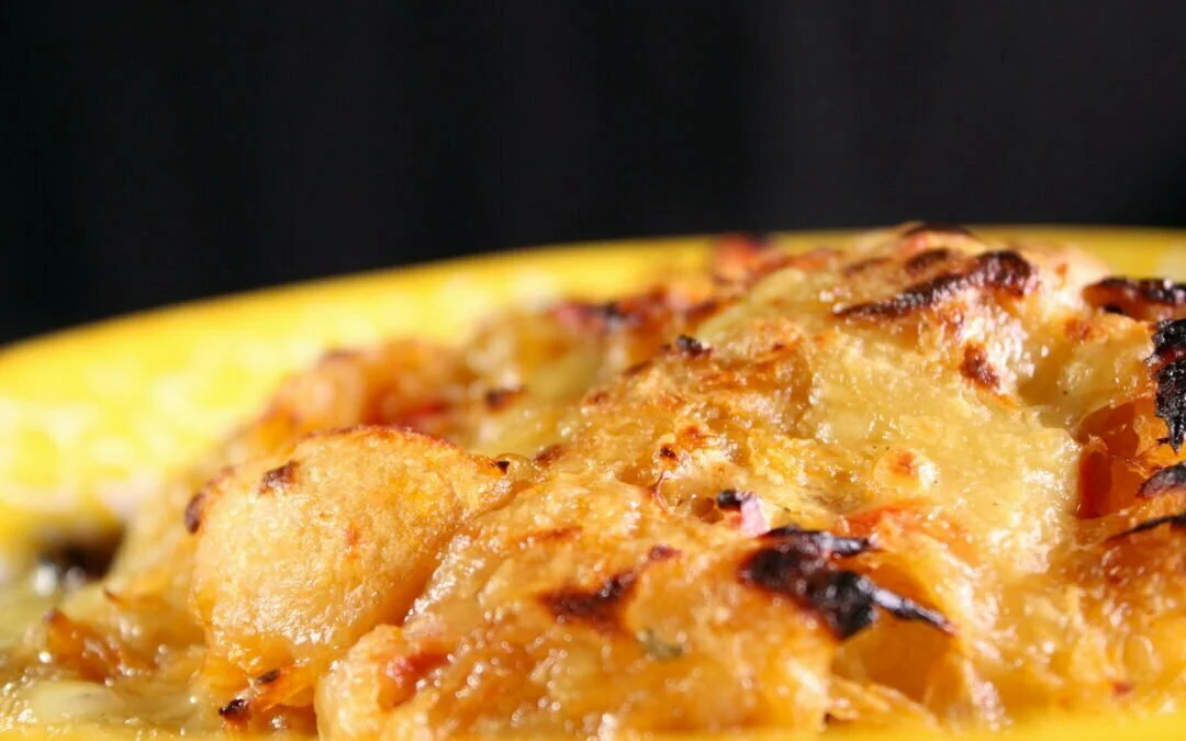 Sweet and sour and creamy sauerkraut dish