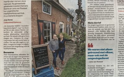 à la Damaris ‘nieuws’ in Brabants Dagblad