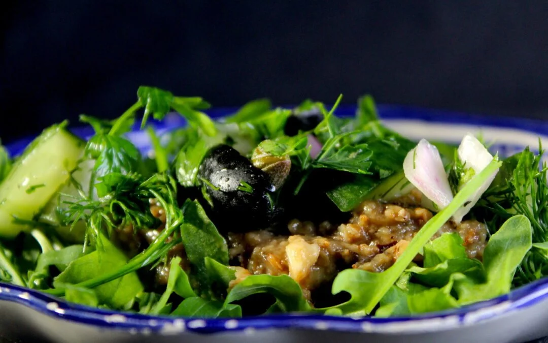Baba ganoush salad