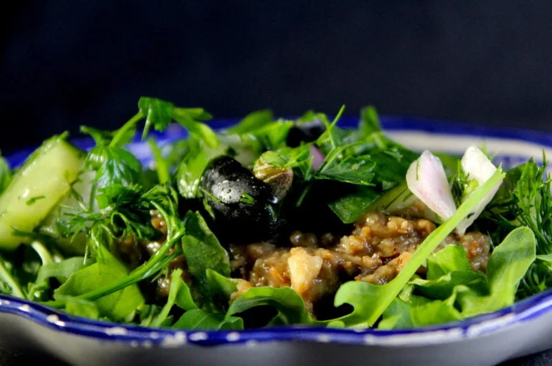 Baba ganoush salad
