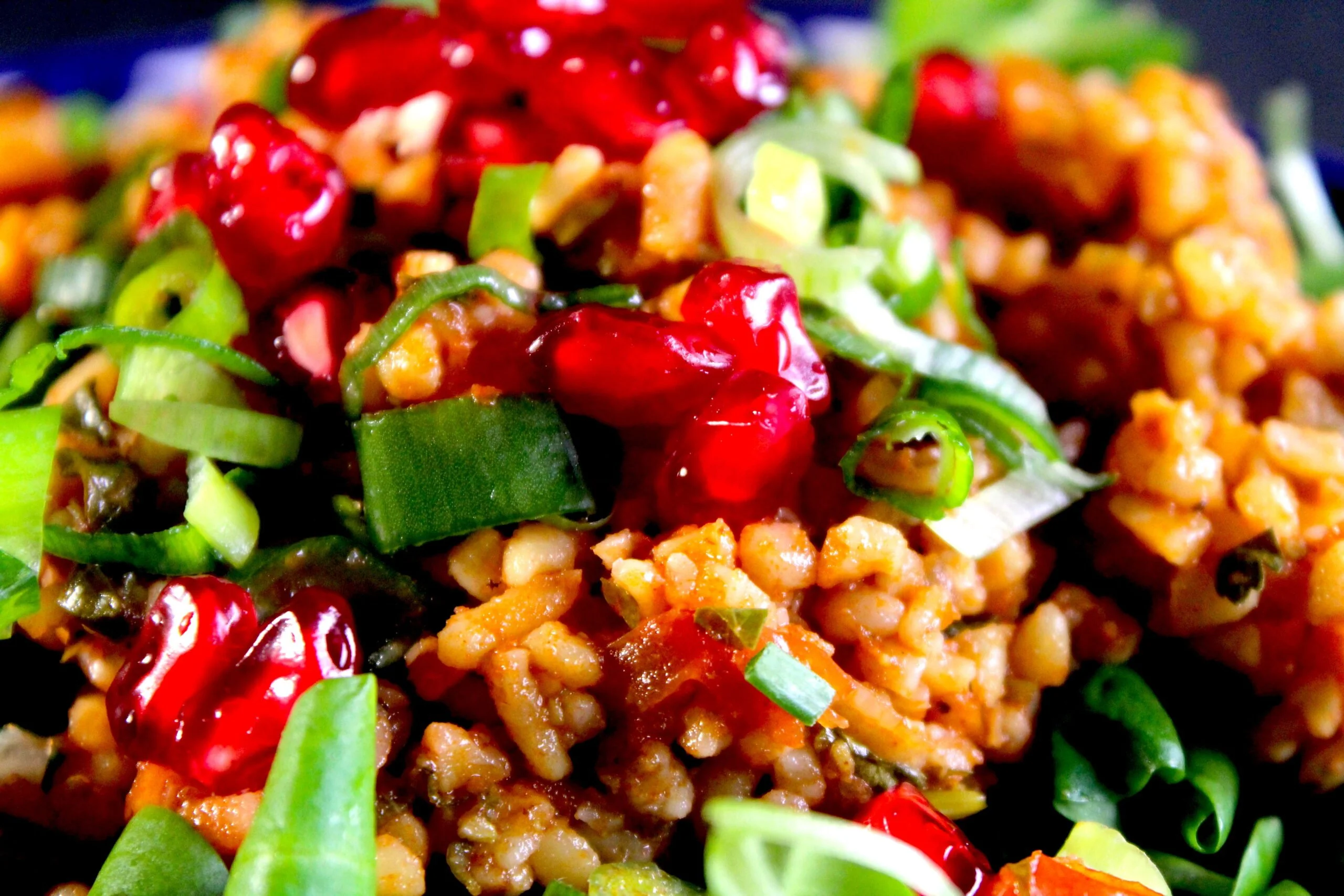 Lauwwarme bulgursalade
