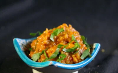 Limabonenpaprika dip