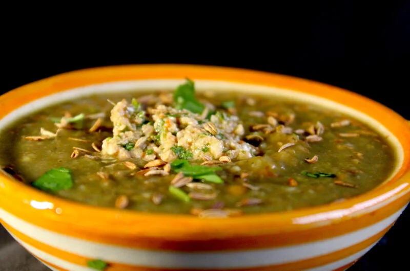 Palestinian lentil soup