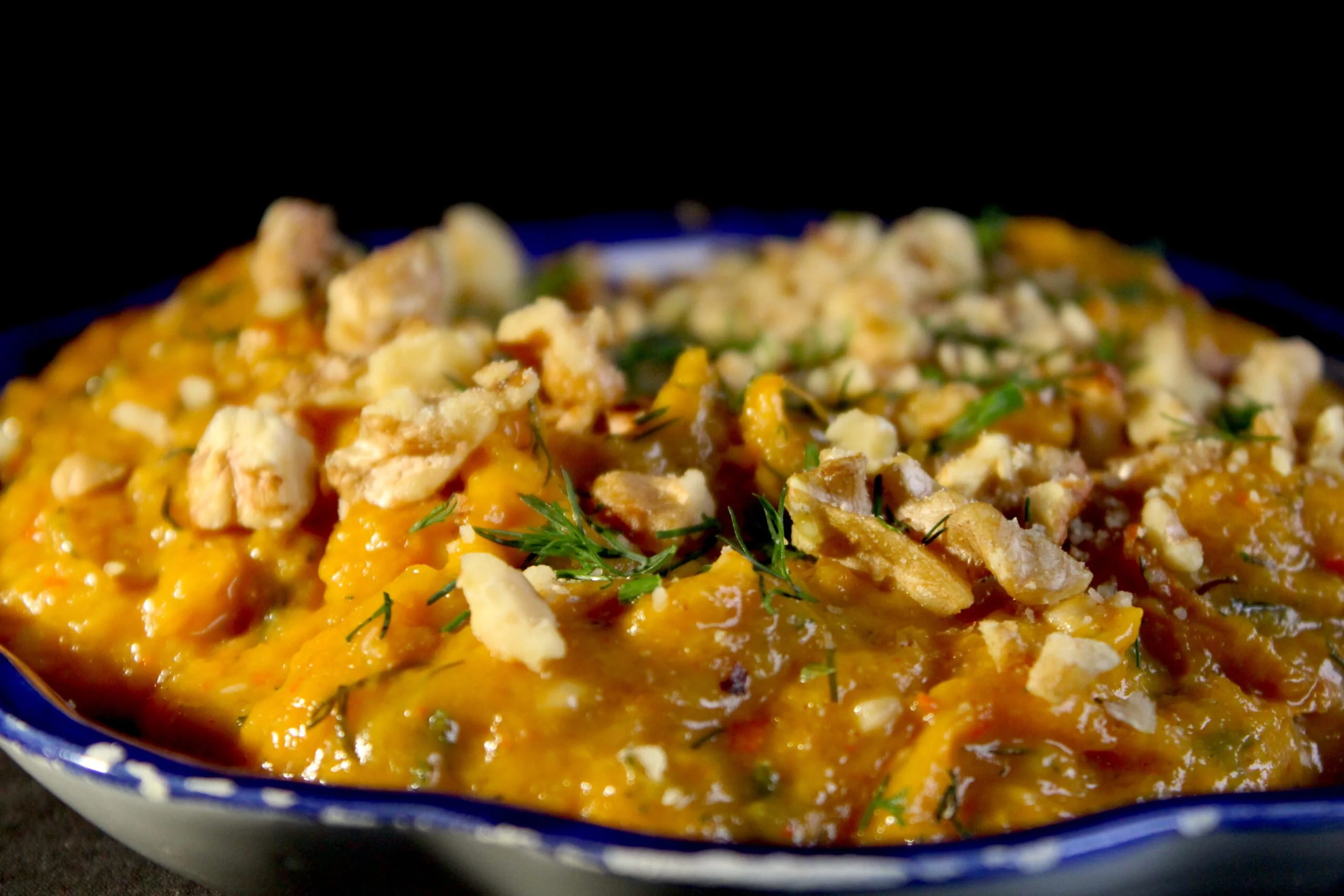 Borani | butternut squash, yogurt, dill, walnut