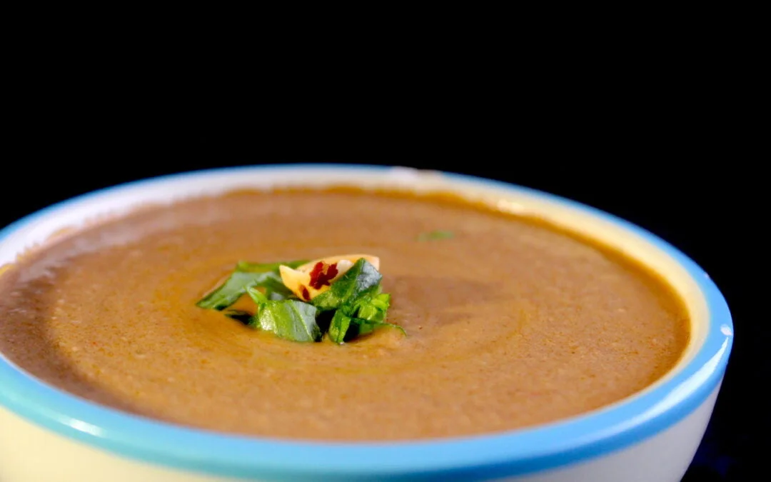 Walnut soup