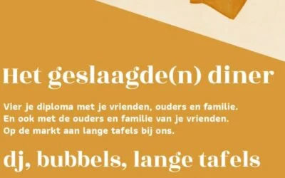 12 juni: het Geslaagde(n) diner