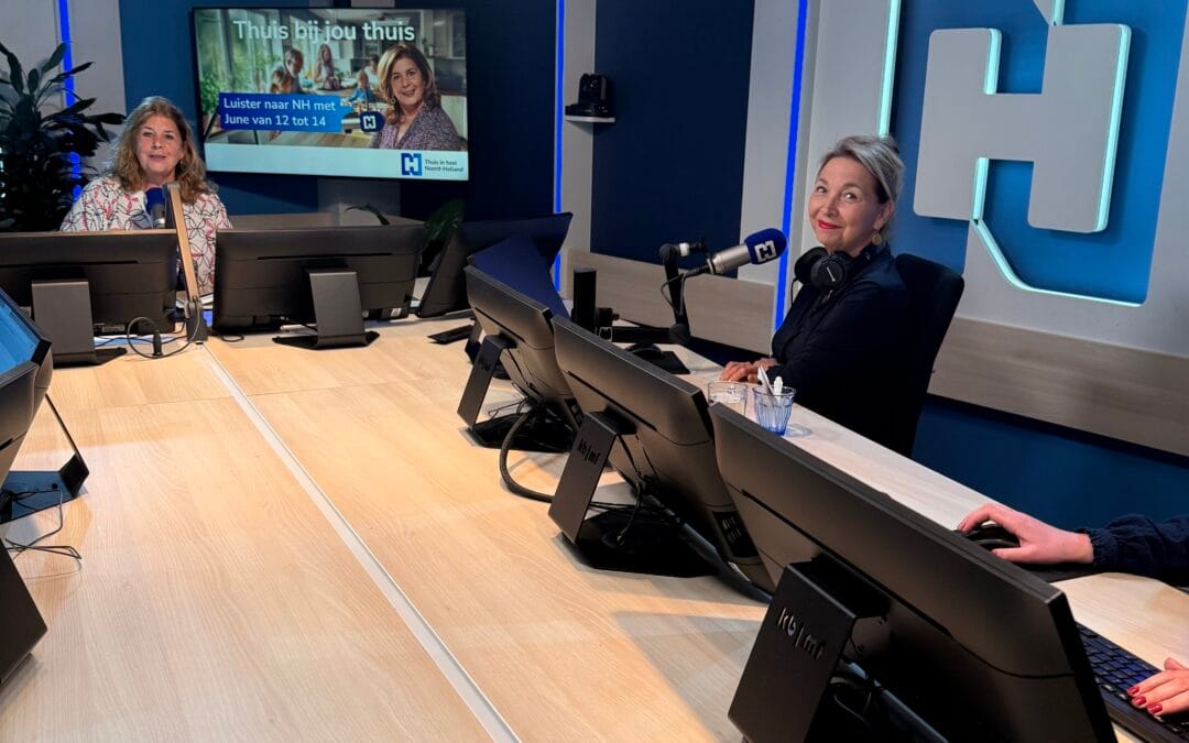 Radio-interview met Damaris over haar nieuwe boek