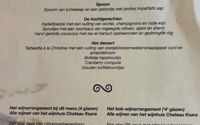 Schuif aan voor culinair diner op tweede én derde kerstdag