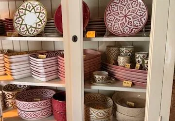 Exclusieve Marokkaanse Chabi Chic servies bij ons te koop