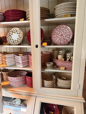 Exclusieve Marokkaanse Chabi Chic servies bij ons te koop